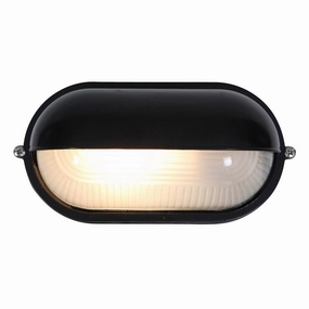 Nauticus LED Bulkhead BlackOutdoor wall sconces with motion sensor