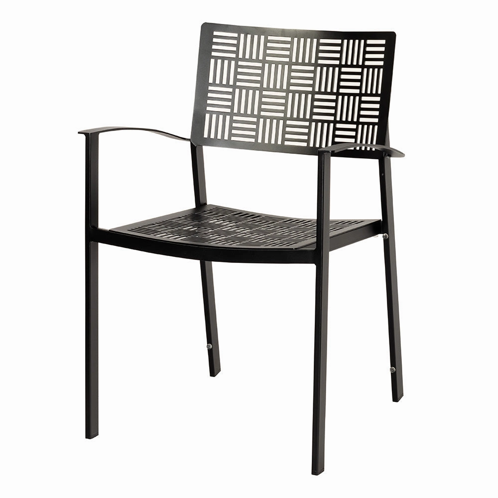 New Century Stackable Dining Armchair w/ Cushion
