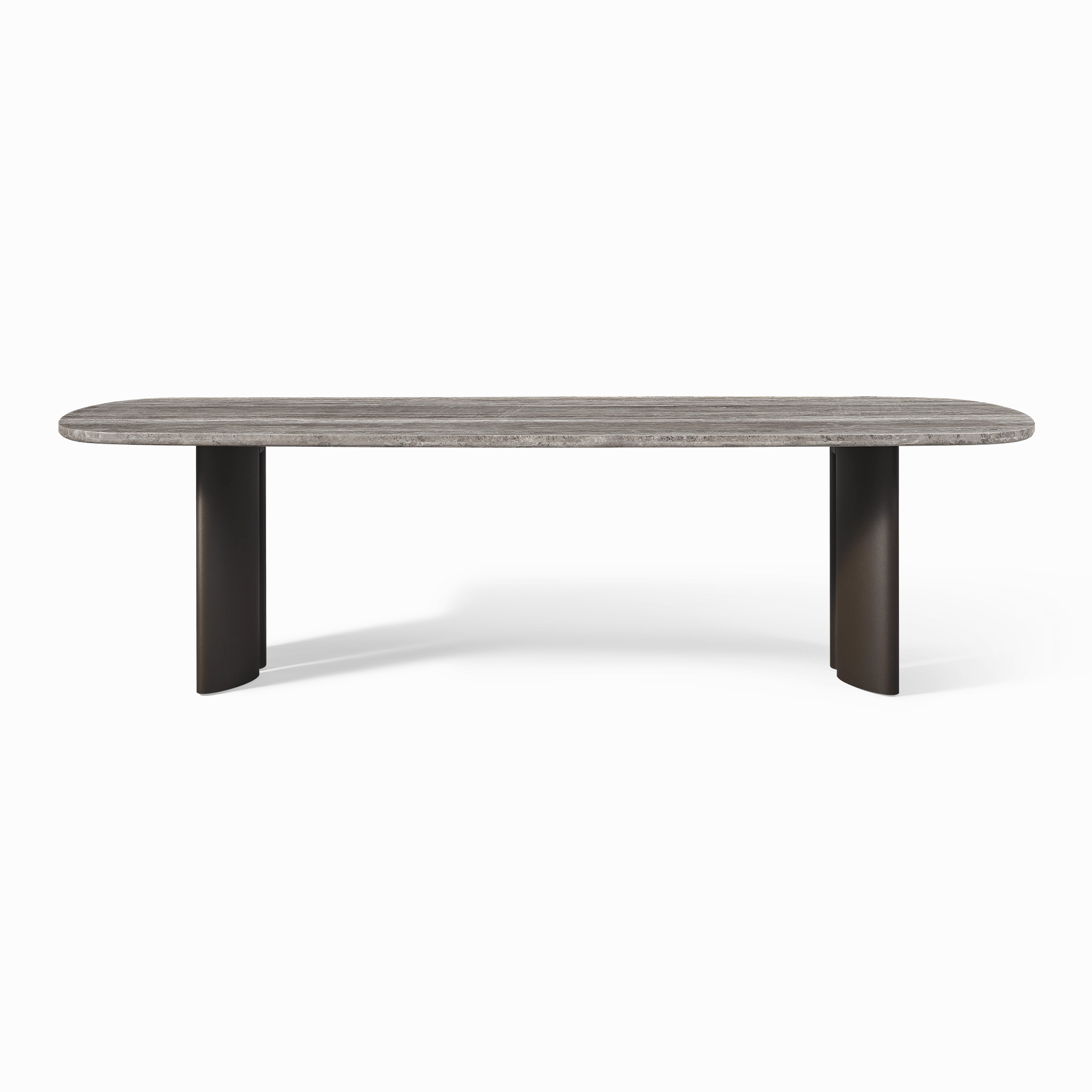 Newport Aluminum Dining Table 108"outdoor table for balcony or garden