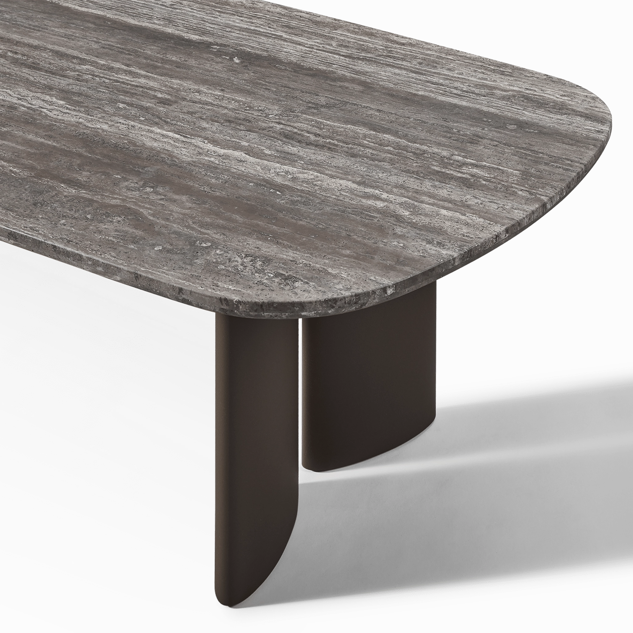 Newport Aluminum Dining Table 108"