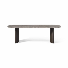 Newport Aluminum Dining Table 84"outdoor table for balcony or garden