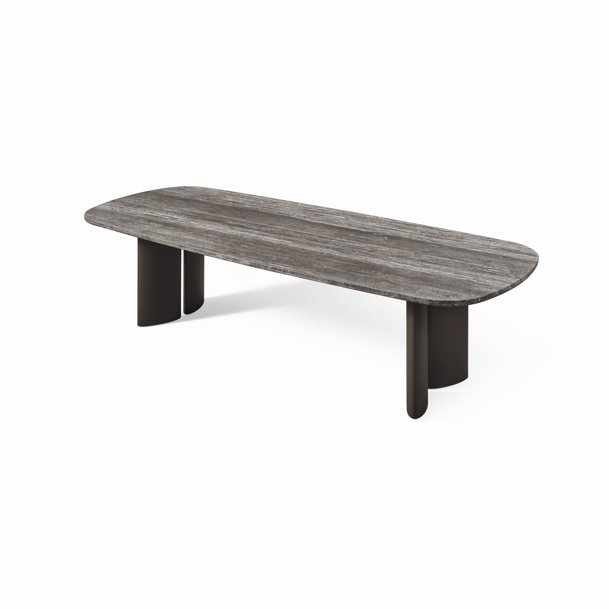 Newport Aluminum Dining Table 84"