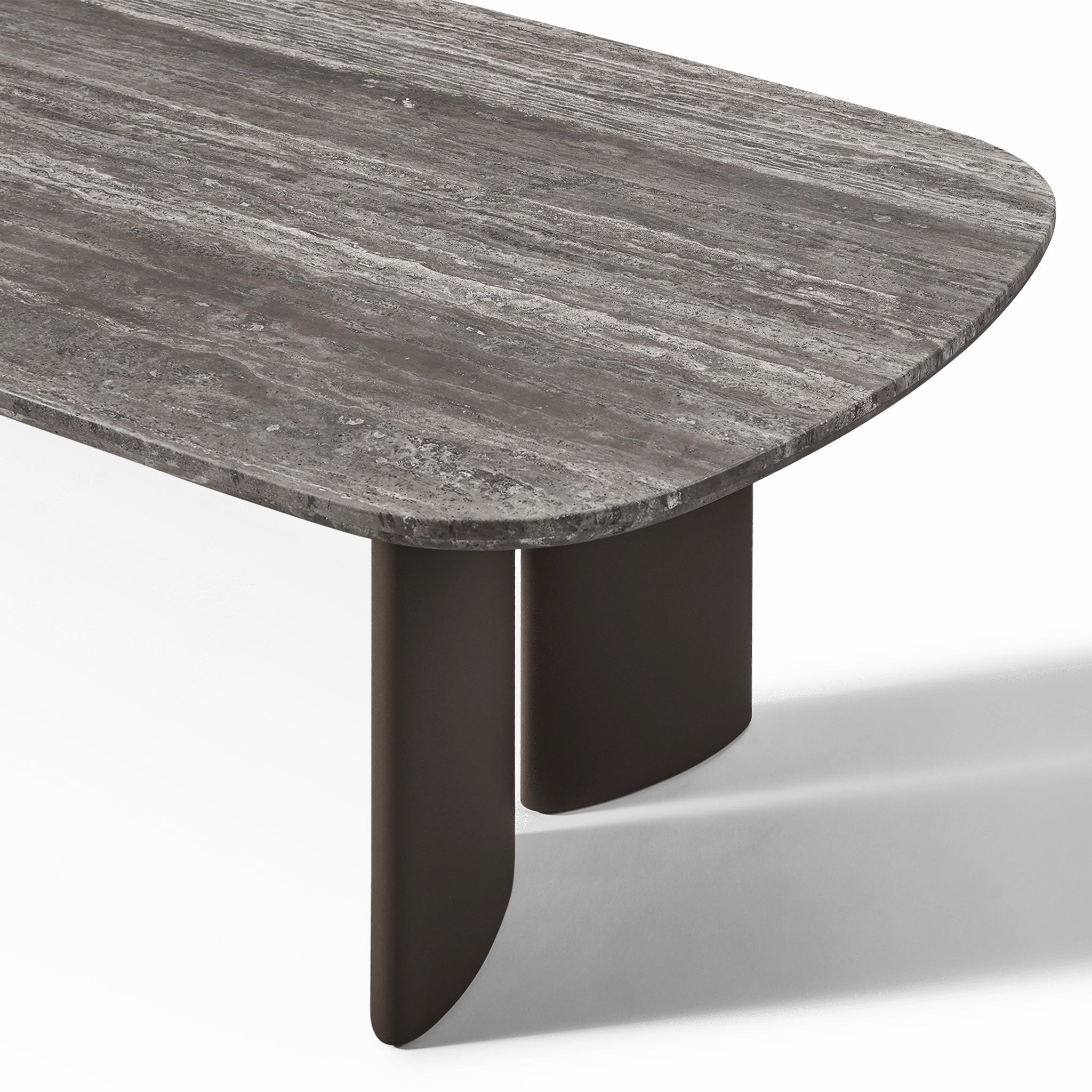 Newport Aluminum Dining Table 84"