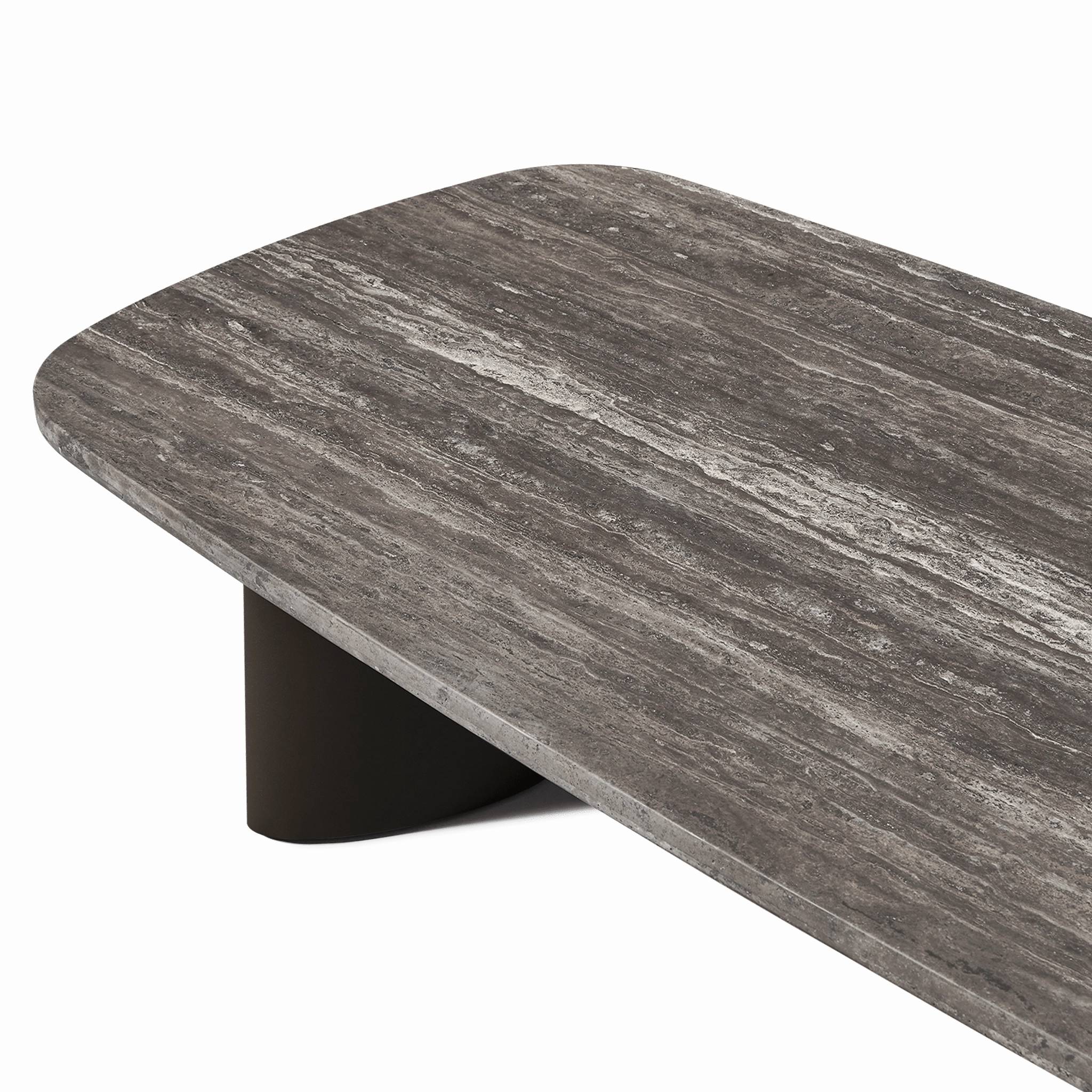 Newport Aluminum Rectangle Coffee Table 76"