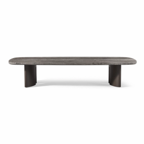 Newport Aluminum Rectangle Coffee Table 76"outdoor coffee table for patio or lounge