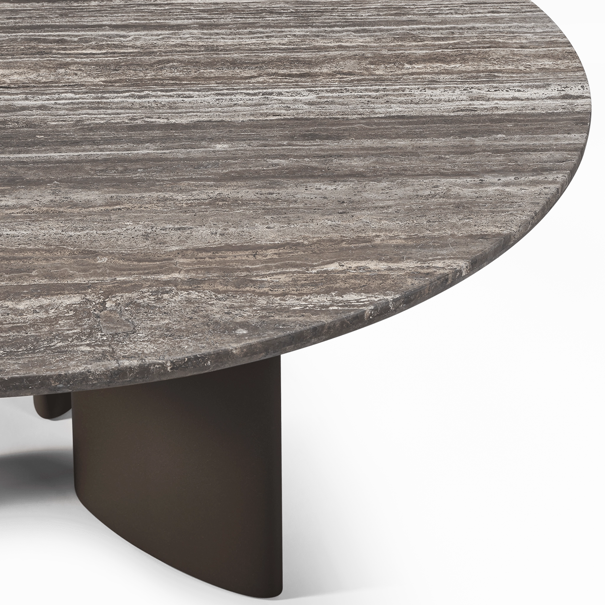 Newport Aluminum Round Dining Table 60"