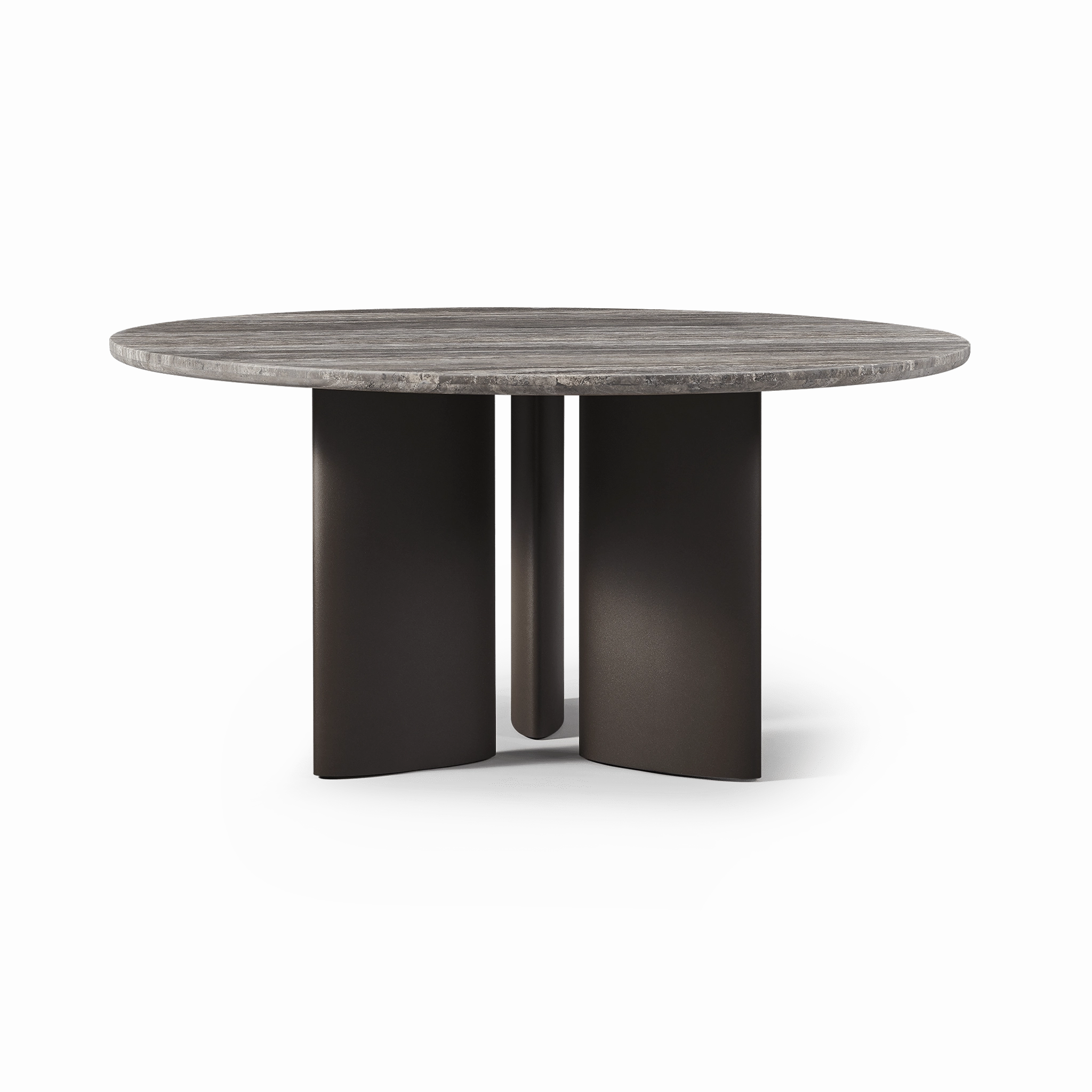 Newport Aluminum Round Dining Table 60"outdoor table for balcony or garden