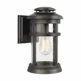 Newport One Light Outdoor Wall Lantern Antique BronzeOutdoor wall sconces with motion sensor