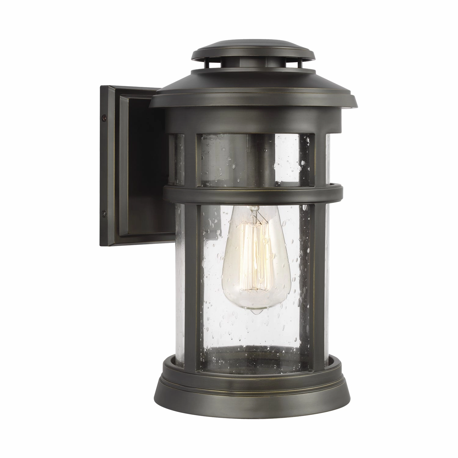 Newport One Light Outdoor Wall Lantern Antique BronzeOutdoor wall sconces with motion sensor