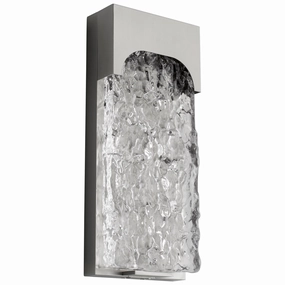 Nitro LED Outdoor Wall Sconce Satin NickelOutdoor wall sconces with motion sensor