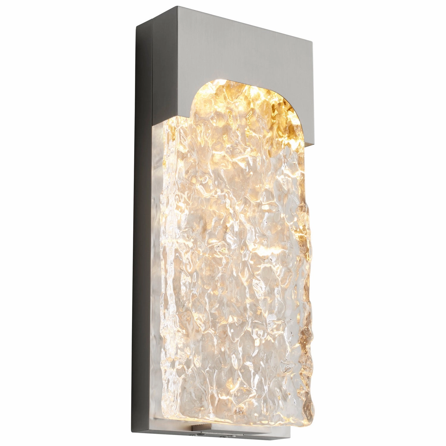 Nitro LED Outdoor Wall Sconce Satin Nickel