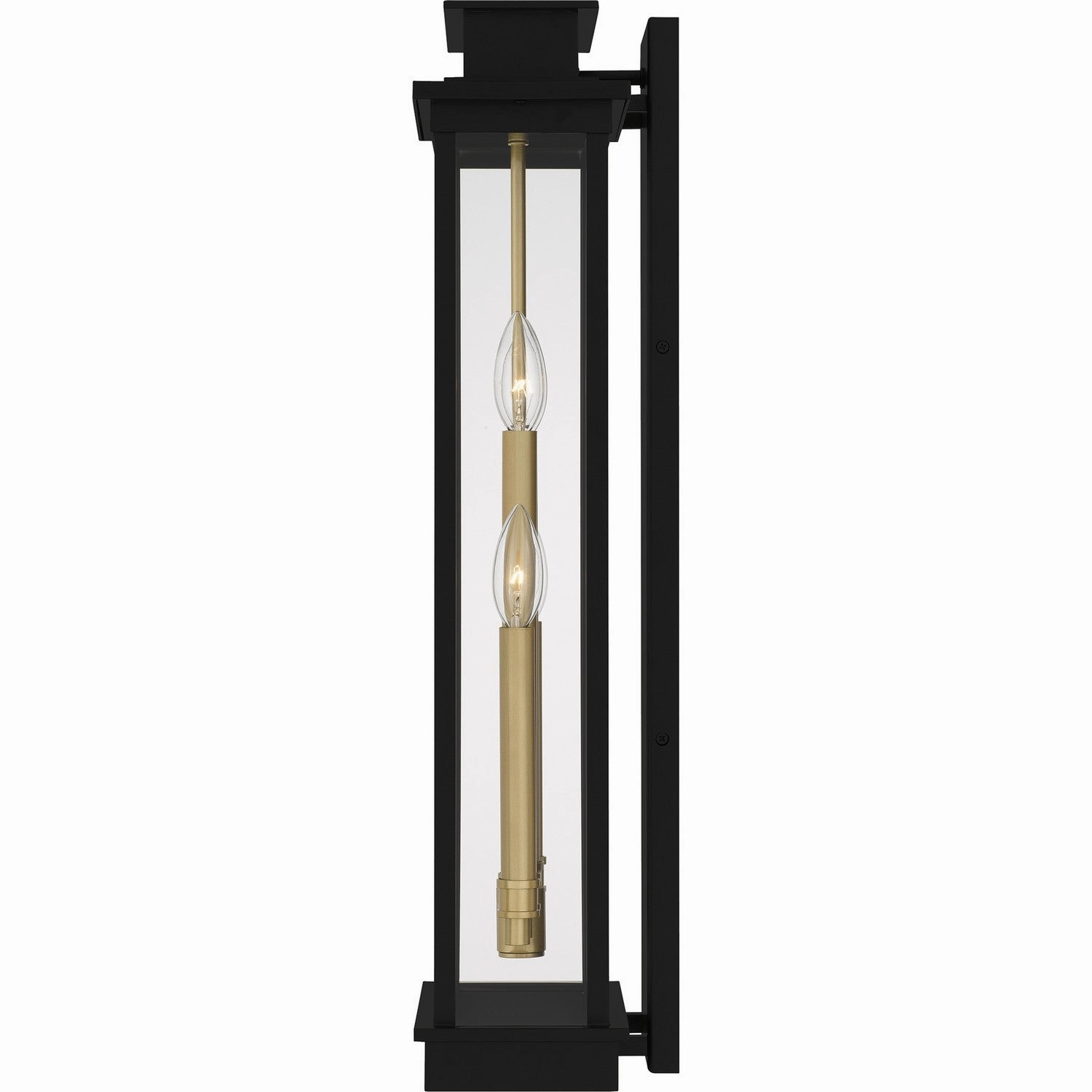 Noelle Four Light Outdoor Wall Lantern Matte Black