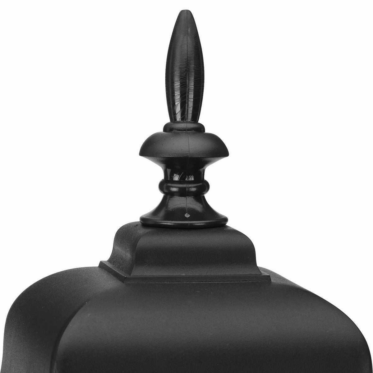 Non-Metallic Incandescent One Light Wall Lantern Black