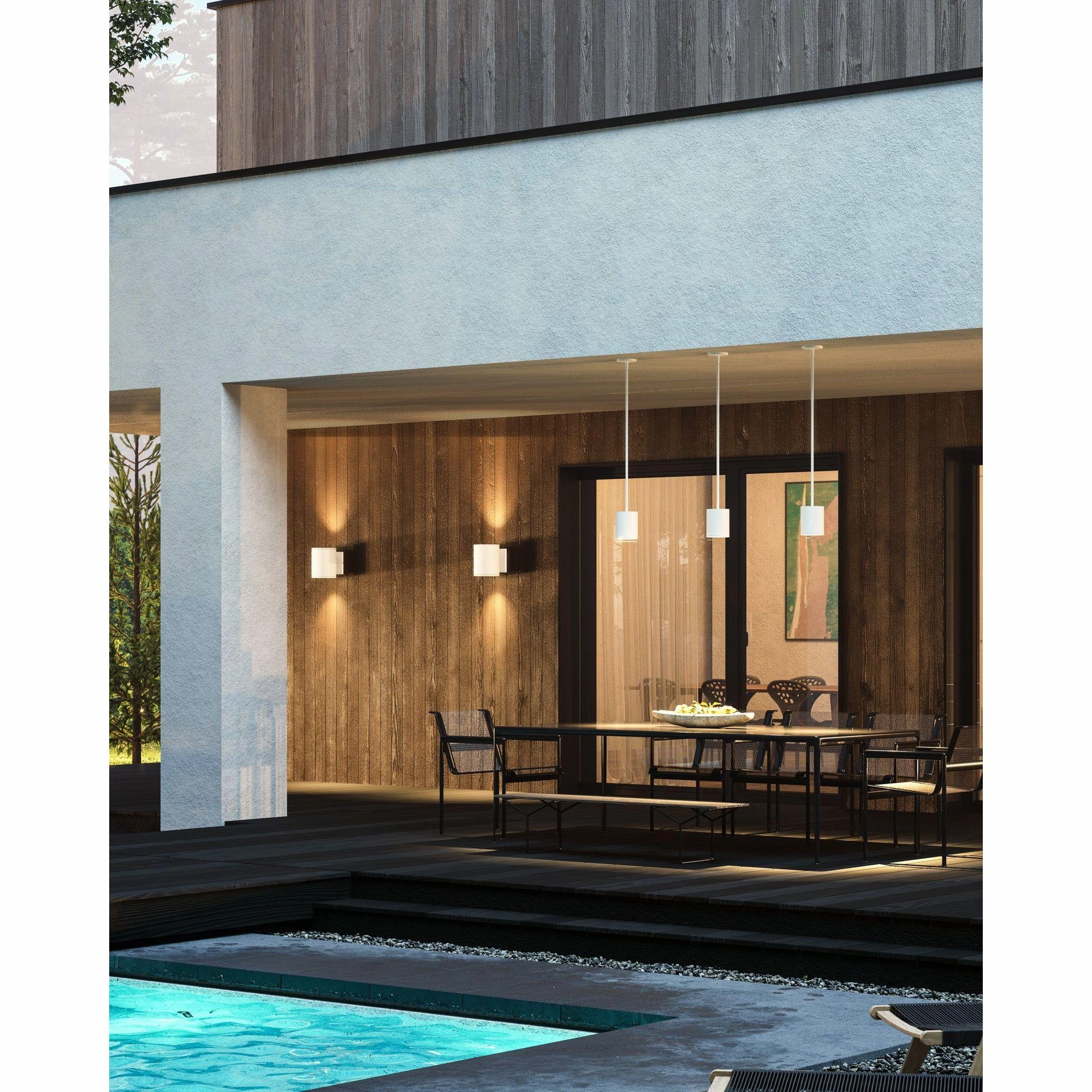 Nordic 6" (5" Dia.) LED Exterior Wall