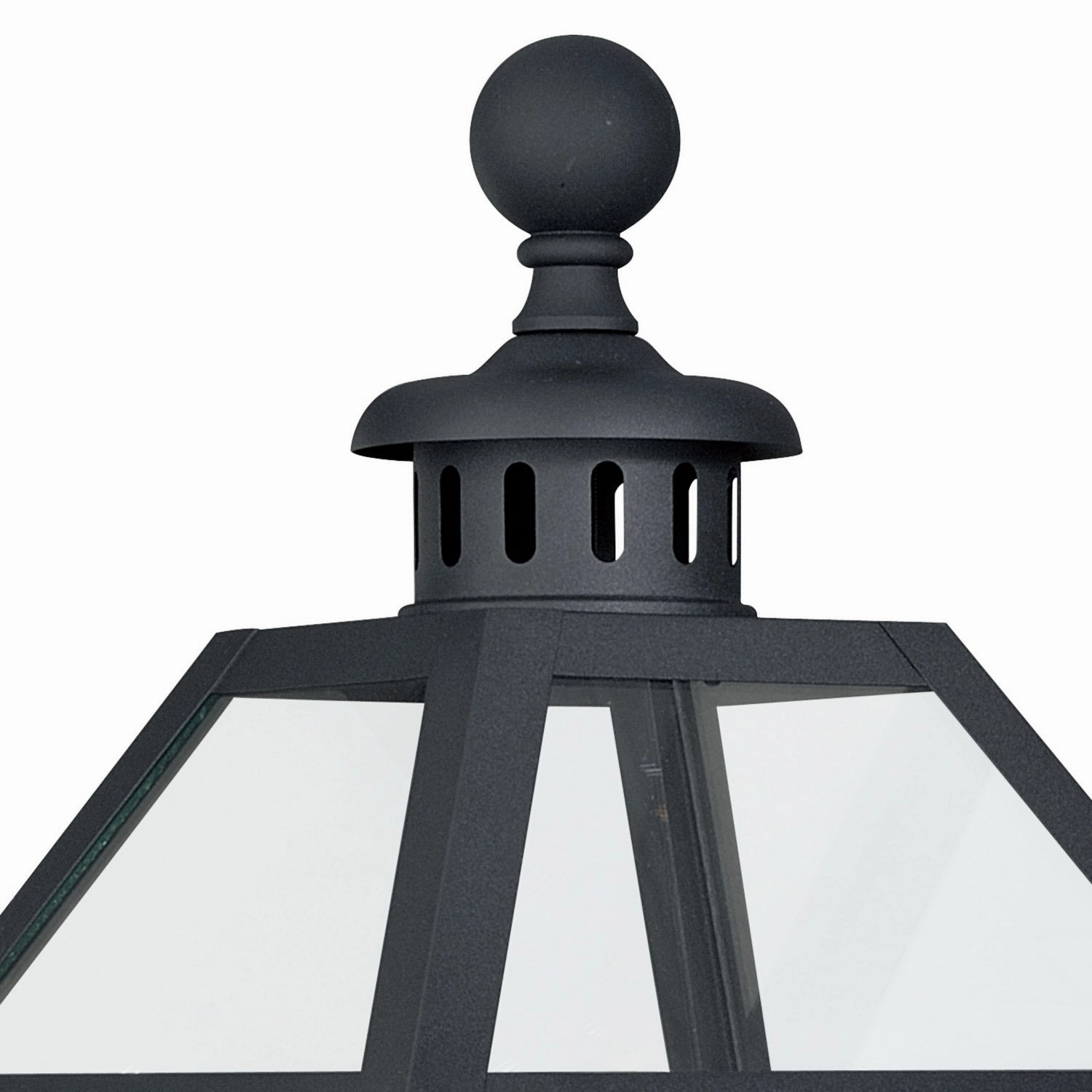 Nottingham Three Light Outdoor Wall Mount Textured Black