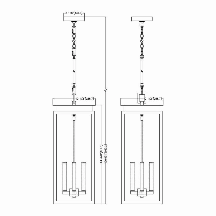 Nova 4-Light Outdoor Pendant
