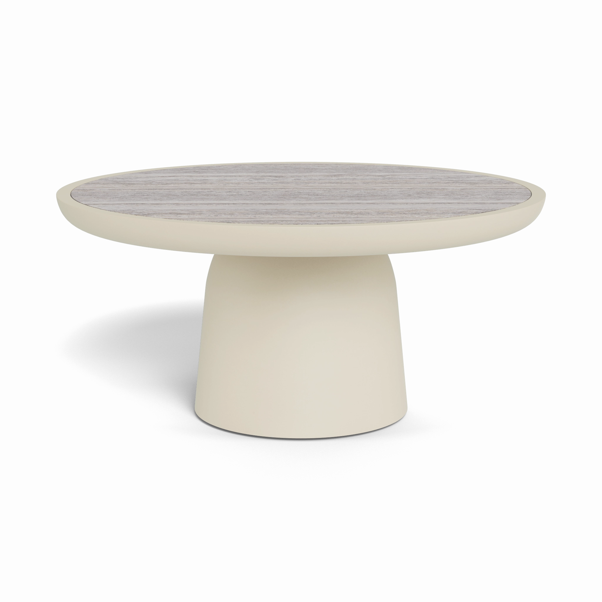 Nova Aluminum Round Coffee Table 30"
