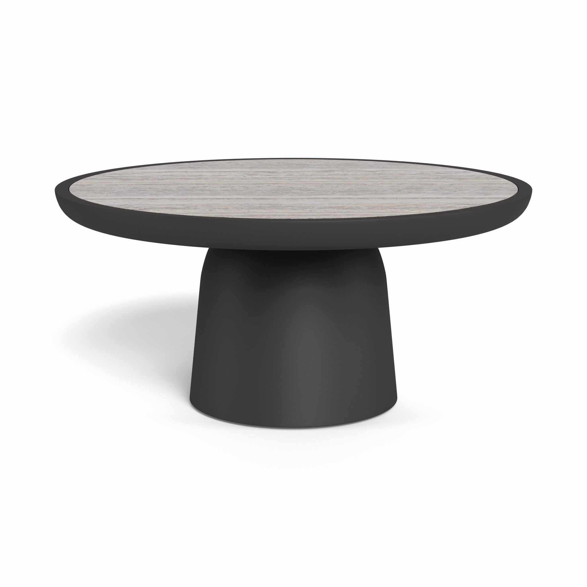 Nova Aluminum Round Coffee Table 30"