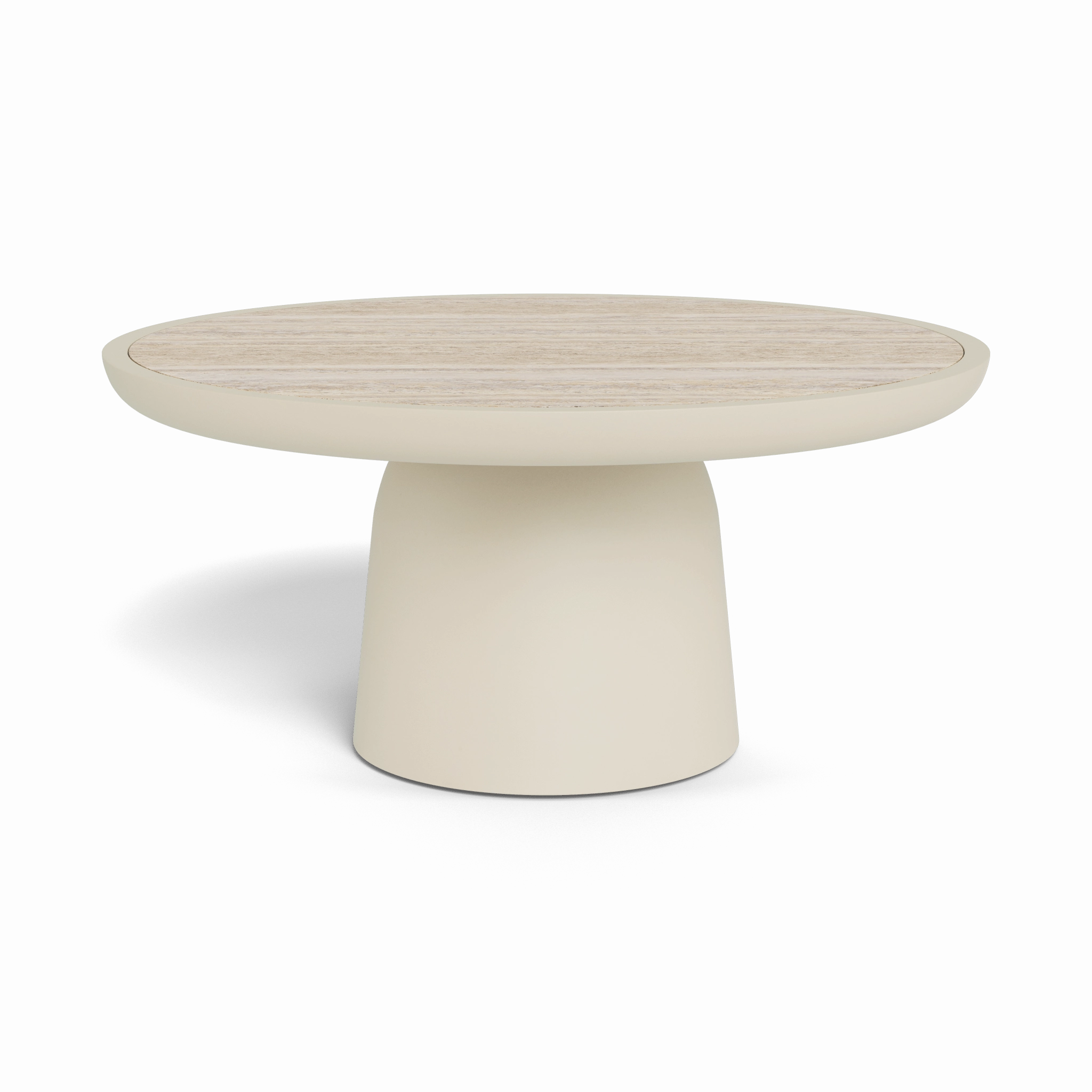 Nova Aluminum Round Coffee Table 30"