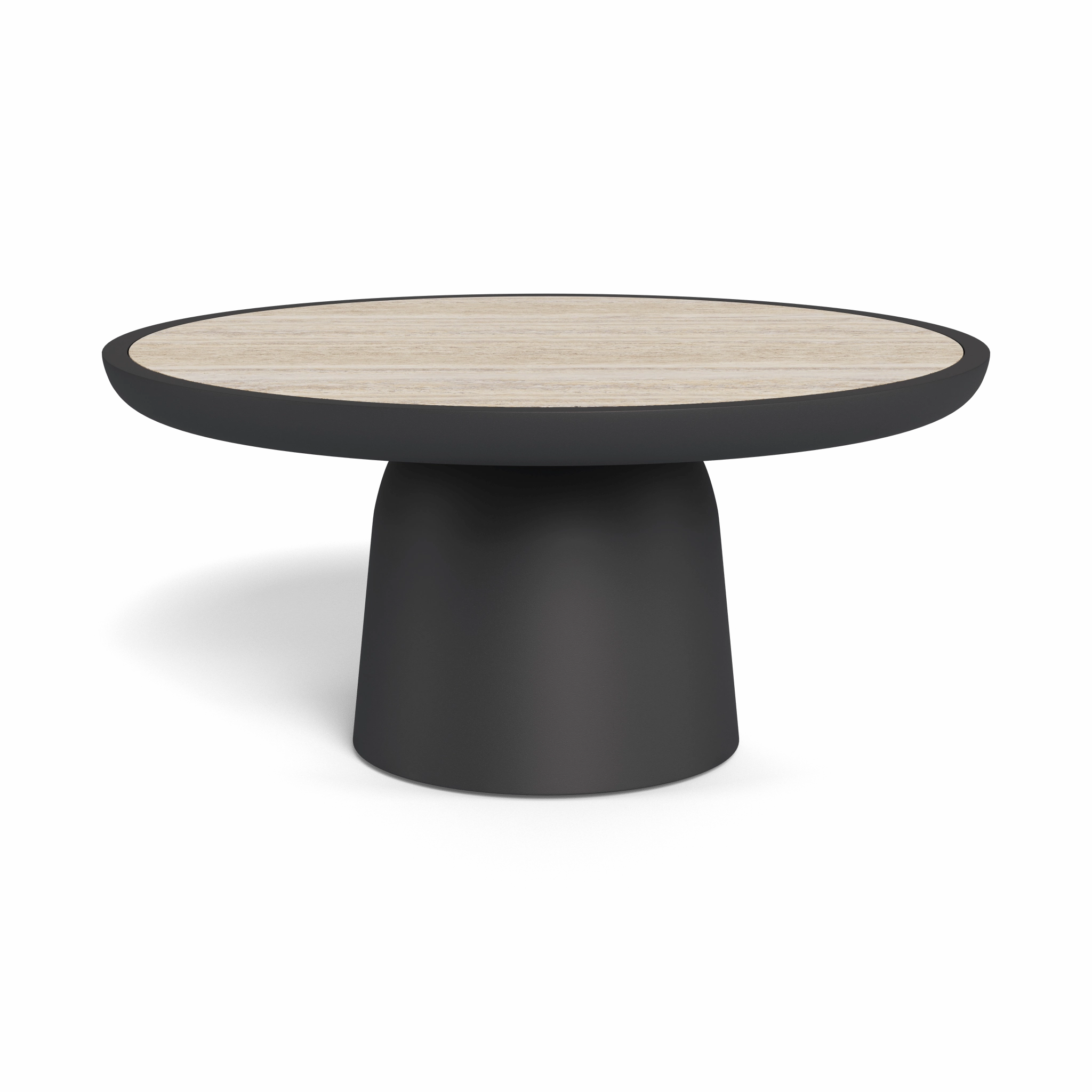 Nova Aluminum Round Coffee Table 30"