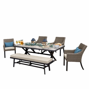 Click Outdoor Dining Chair w/ Armrestsoutdoor patio dining furniture set