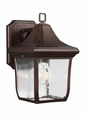 Oakmont One Light Outdoor Wall Lantern Patina BronzeOutdoor wall sconces with motion sensor