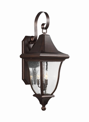 Oakmont Three Light Outdoor Wall Lantern Patina BronzeOutdoor wall sconces with motion sensor