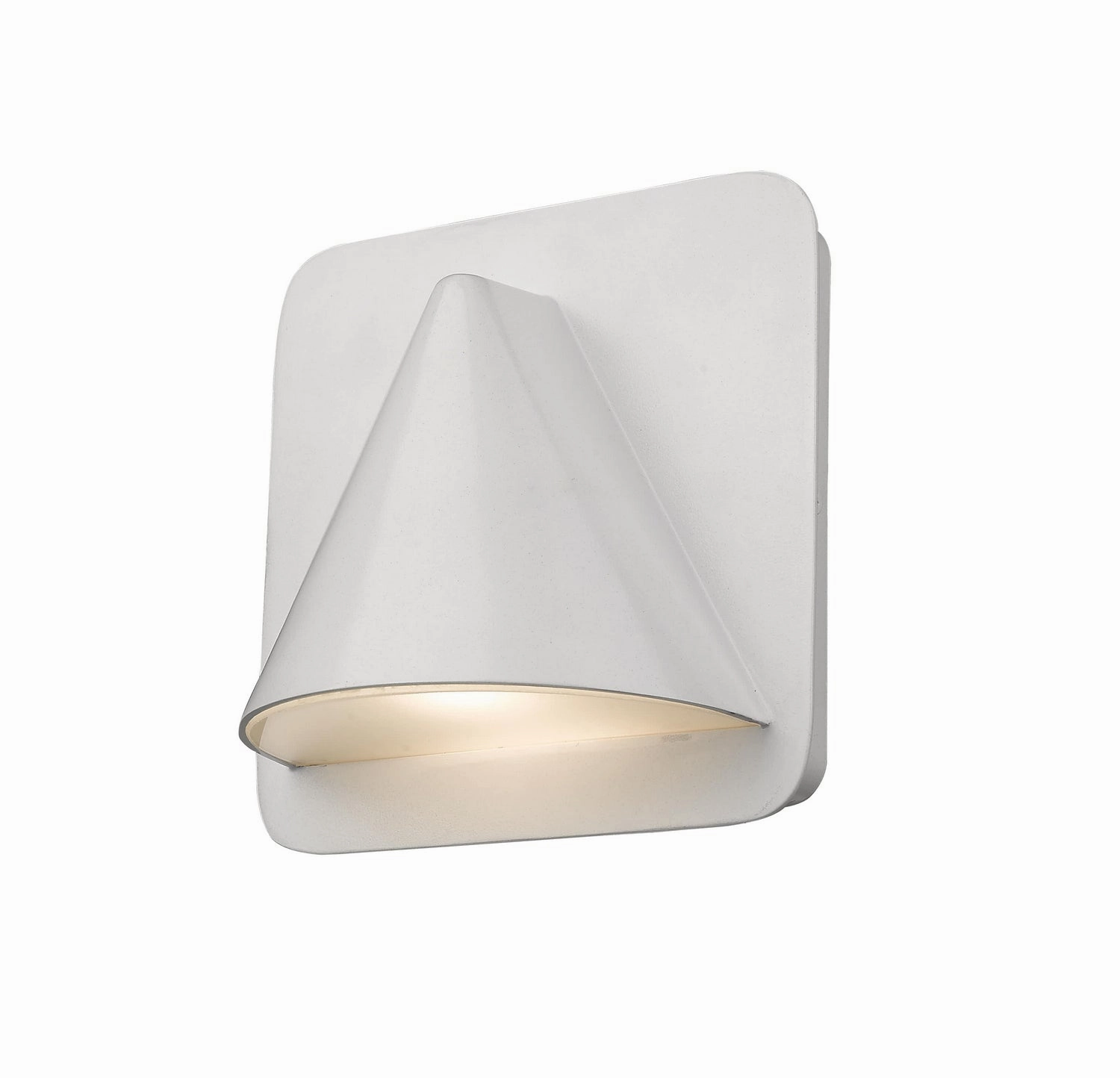 Obelisk LED Outdoor Wall Mount White