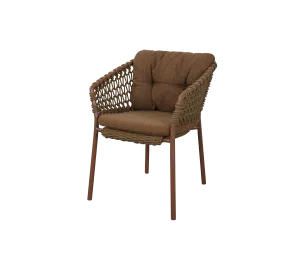 Ocean chairoutdoor dining chair with armrests