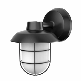Odell LED Outdoor Wall Sconce BlackOutdoor wall sconces with motion sensor