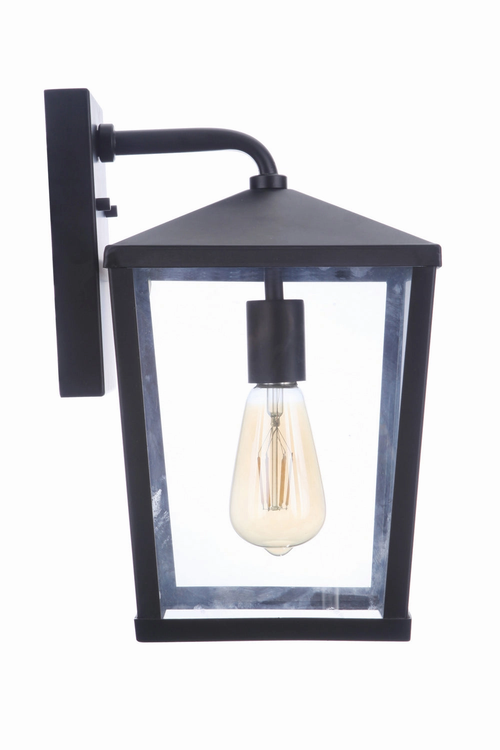 Olsen One Light Outdoor Wall Mount Midnight