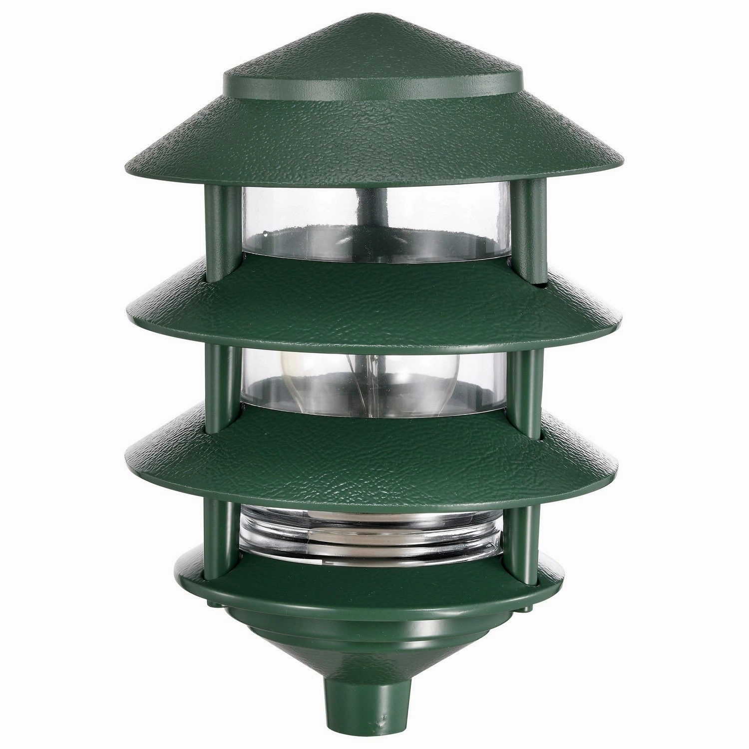 One Light Outdoor Lantern Green