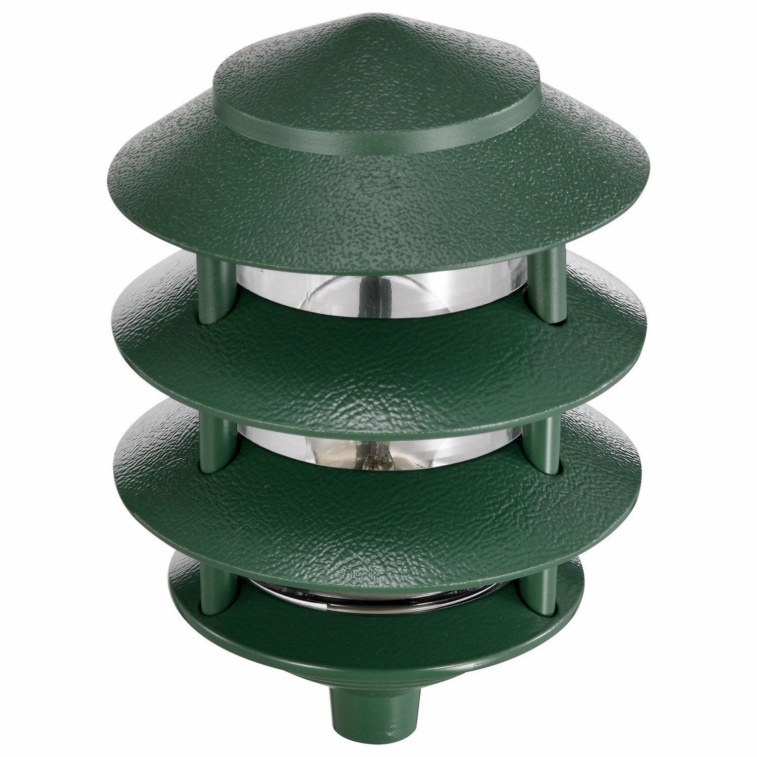 One Light Outdoor Lantern Green