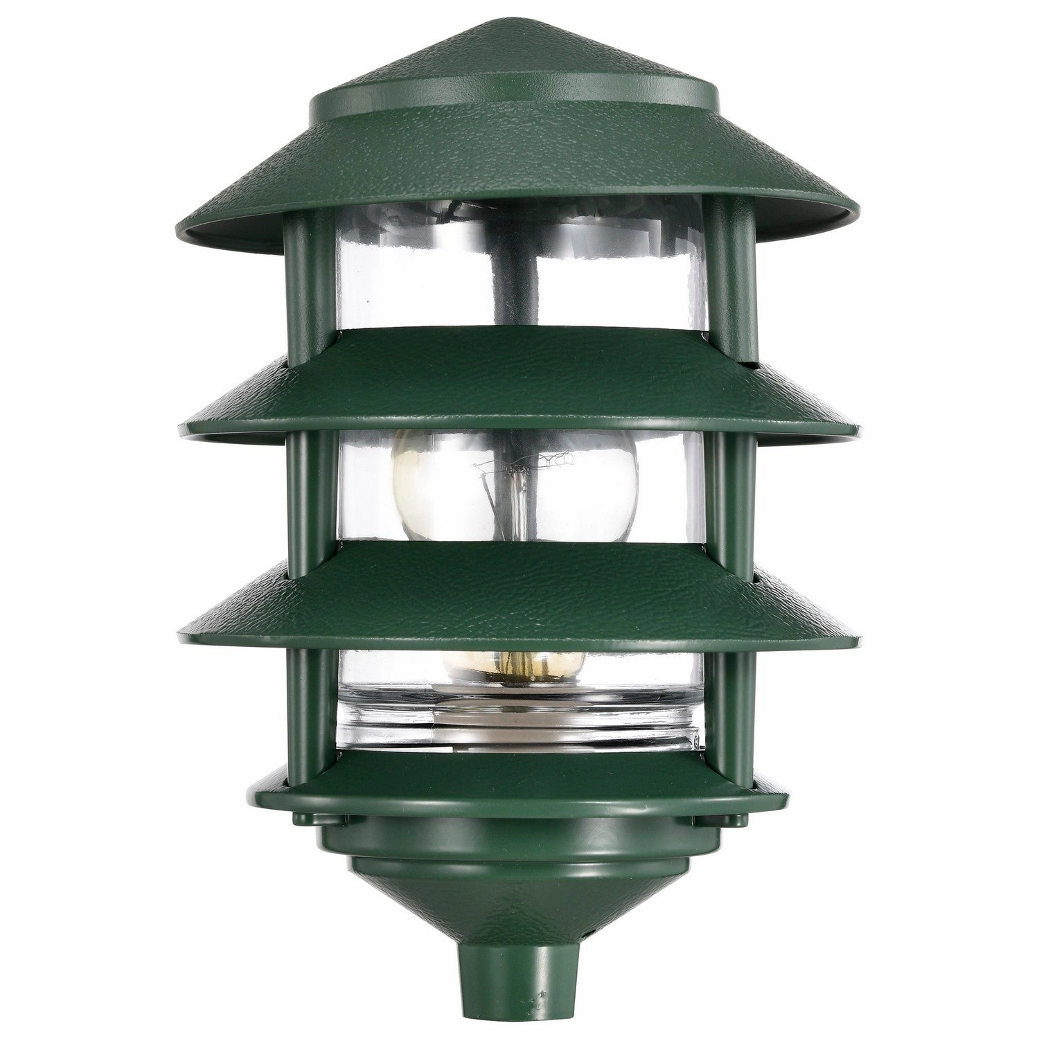 One Light Outdoor Lantern Green