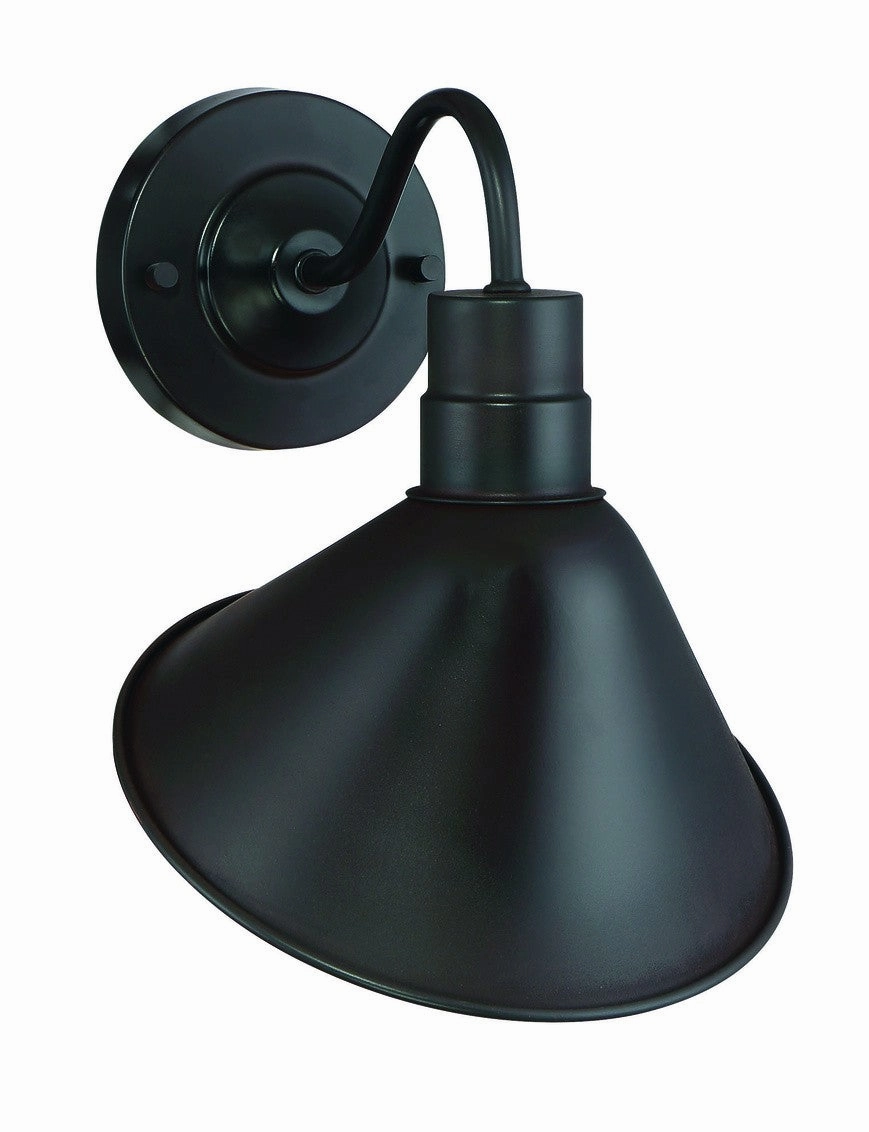 One Light Outdoor Wall Sconce Oil Rubbed Bronze