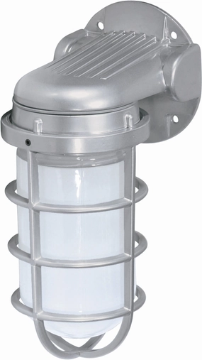 One Light Wall Lantern Metallic SilverOutdoor wall sconces with motion sensor