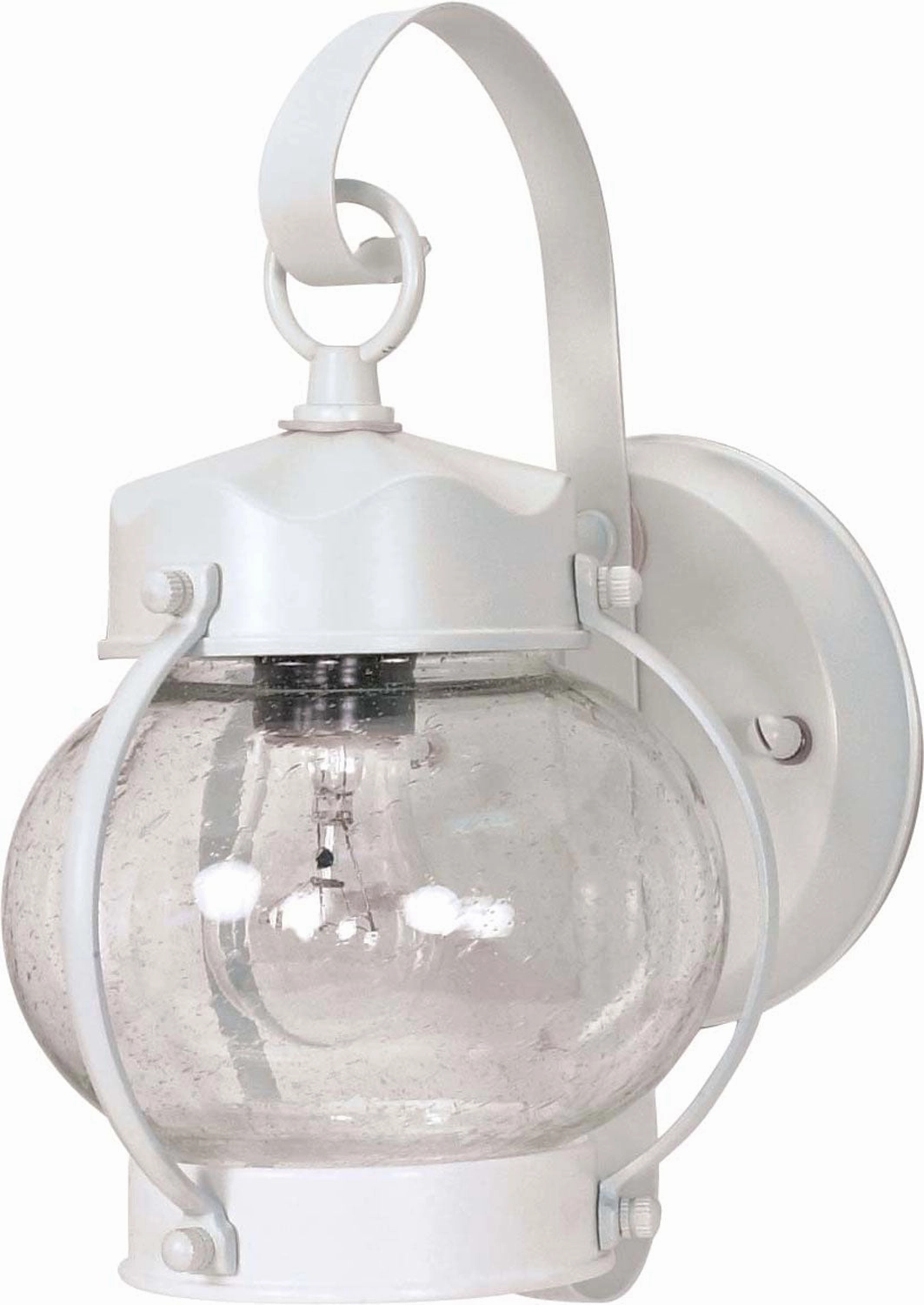 Onion Lantern One Light Wall Lantern WhiteOutdoor wall sconces with motion sensor