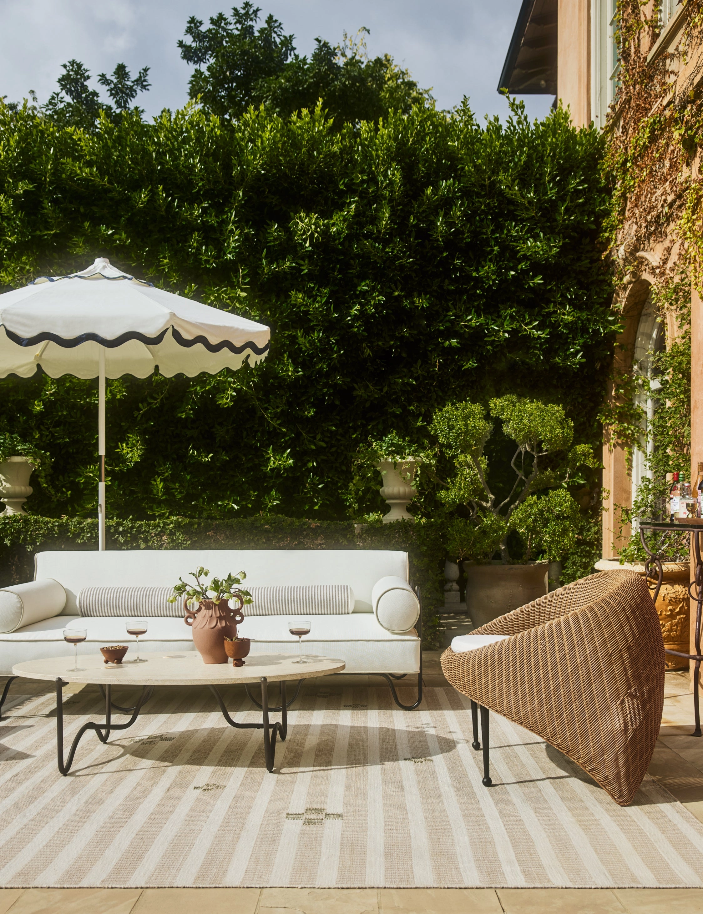 Orion Handwoven Indoor / Outdoor Rug by Sarah Sherman Samuelwaterproof outdoor patio rug