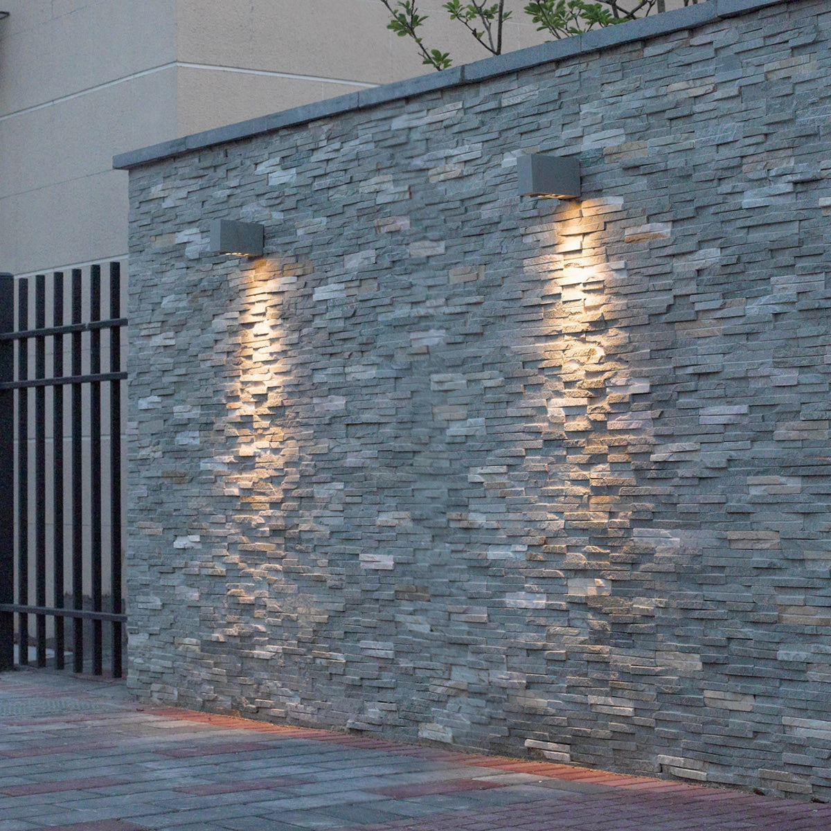 Oscar LED Outdoor Wall Mount Graphite Grey