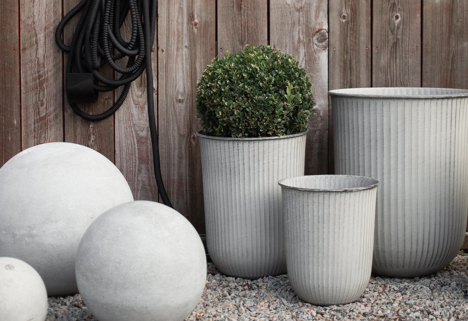 Out Stripe Outdoor Planter