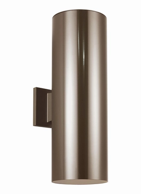 Outdoor Cylinders LED Outdoor Wall Lantern BronzeOutdoor wall sconces with motion sensor