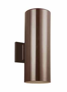 Outdoor Cylinders Two Light Outdoor Wall Lantern BronzeOutdoor wall sconces with motion sensor
