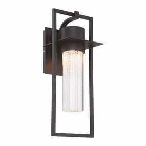 Outdoor LED Outdoor Wall Mount BlackOutdoor wall sconces with motion sensor