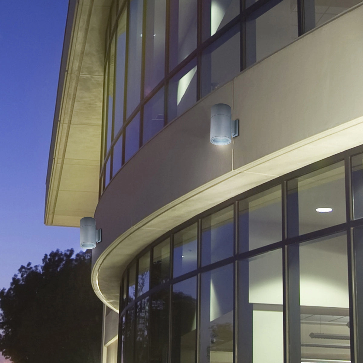 Outdoor One Light Outdoor Wall Mount Grey