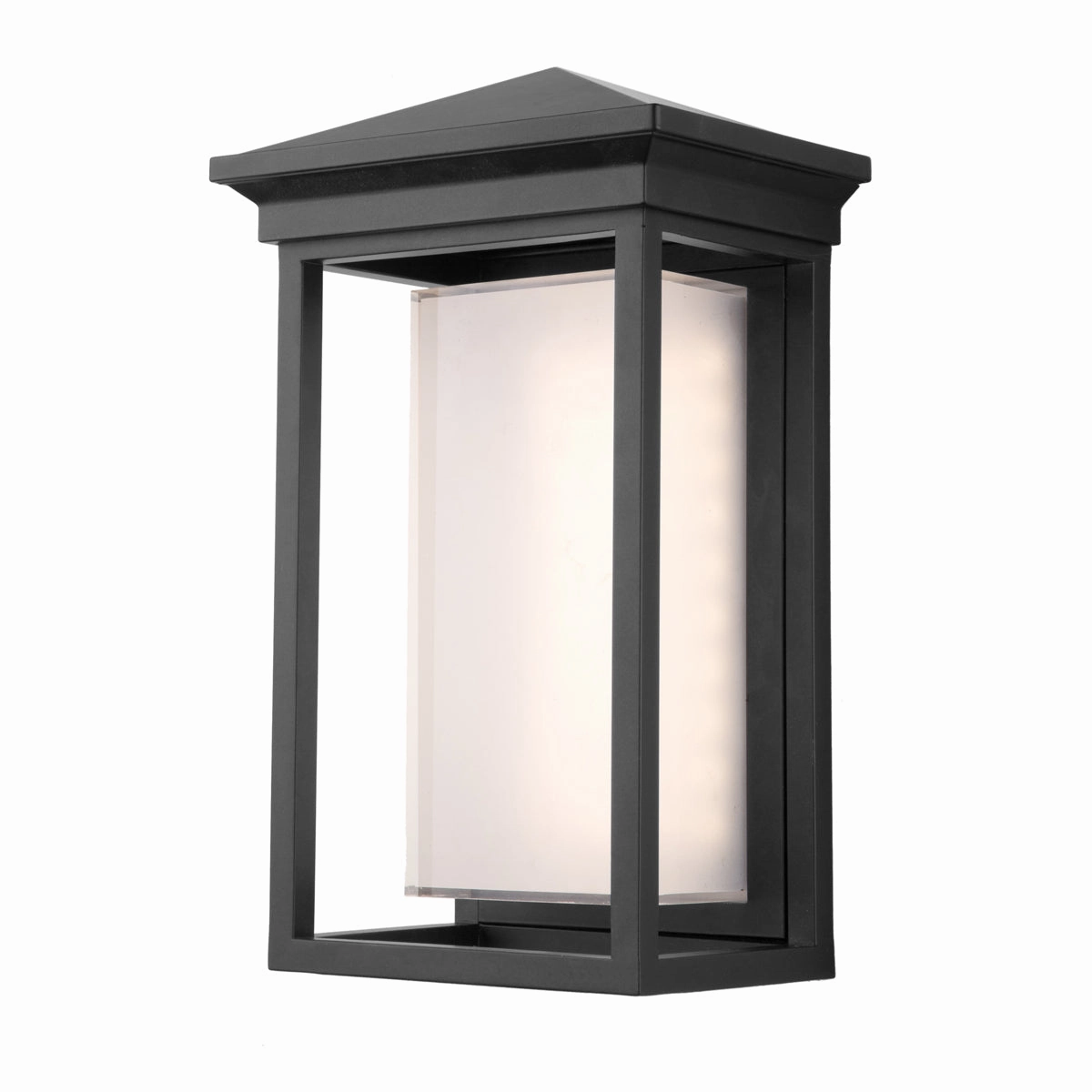 Overbrook LED Outdoor Wall Mount BlackOutdoor wall sconces with motion sensor