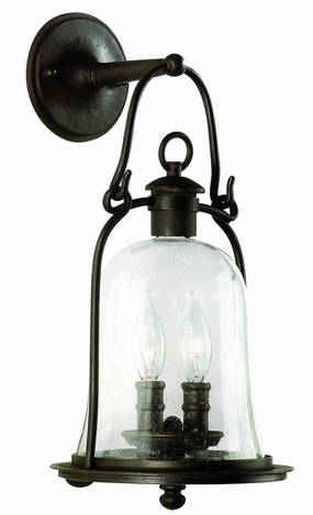 Owings Mill Two Light Wall Lantern Textured BlackOutdoor wall sconces with motion sensor