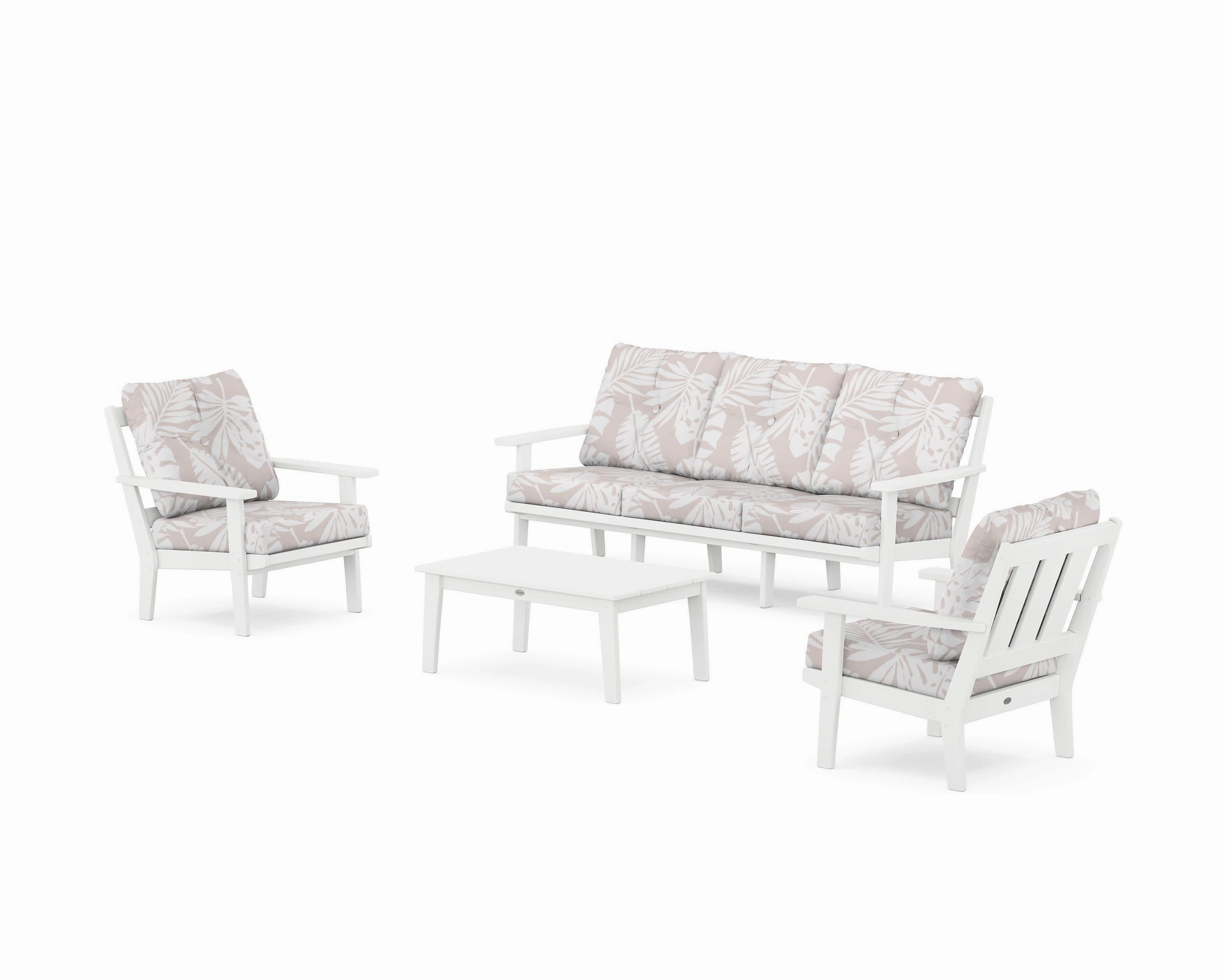 Oxford 4-Piece Deep Seating Set with Sofa