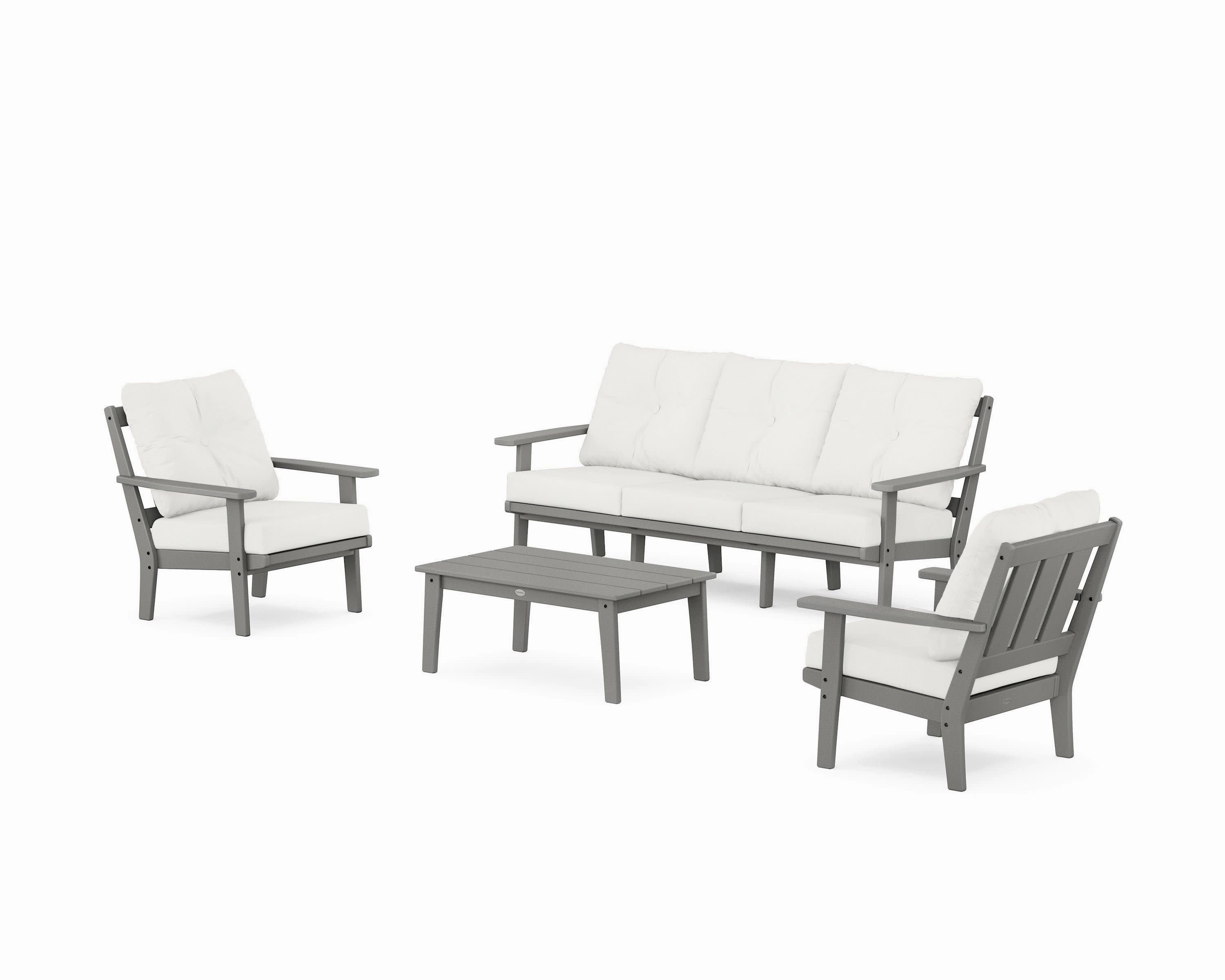 Oxford 4-Piece Deep Seating Set with Sofa