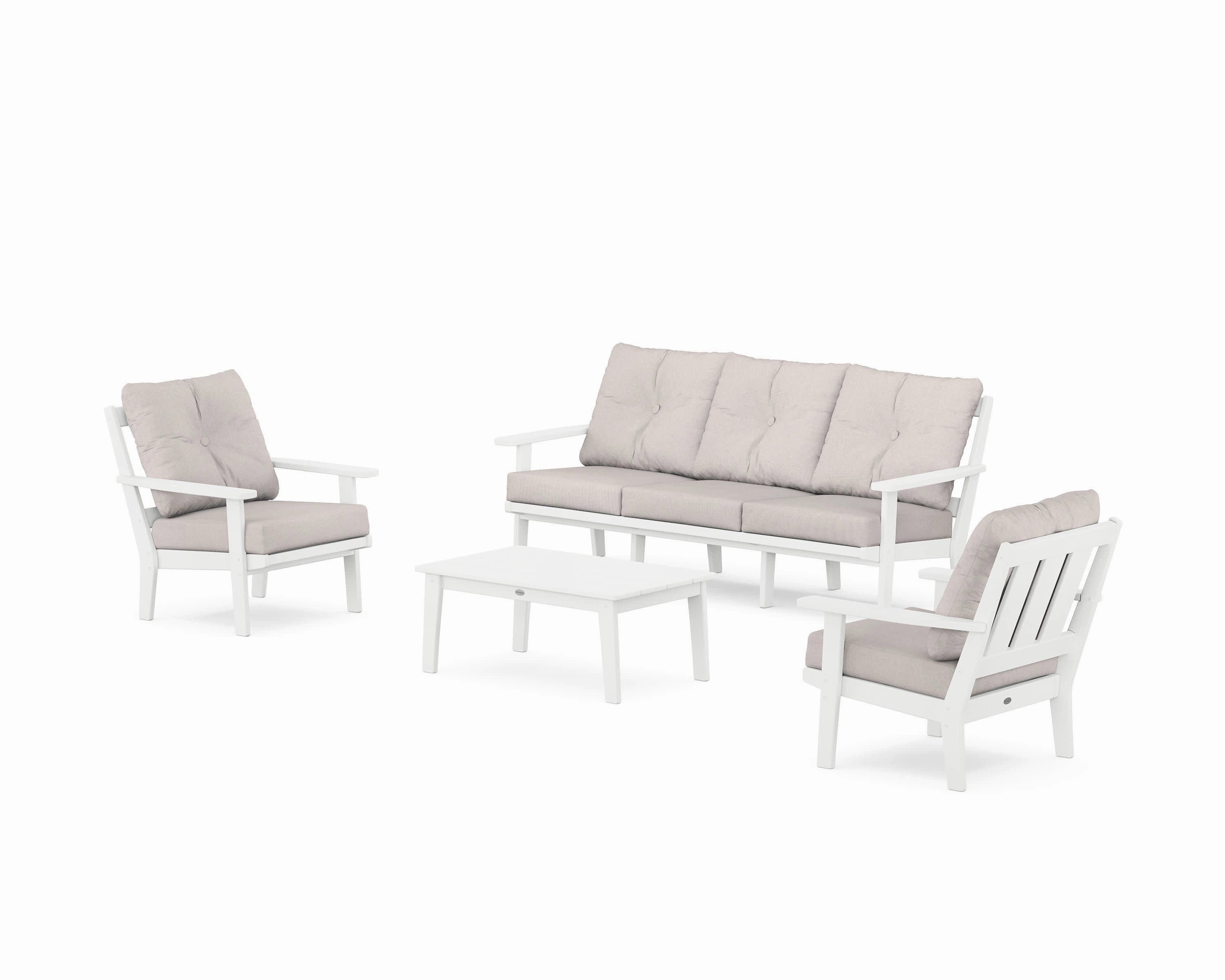 Oxford 4-Piece Deep Seating Set with Sofa
