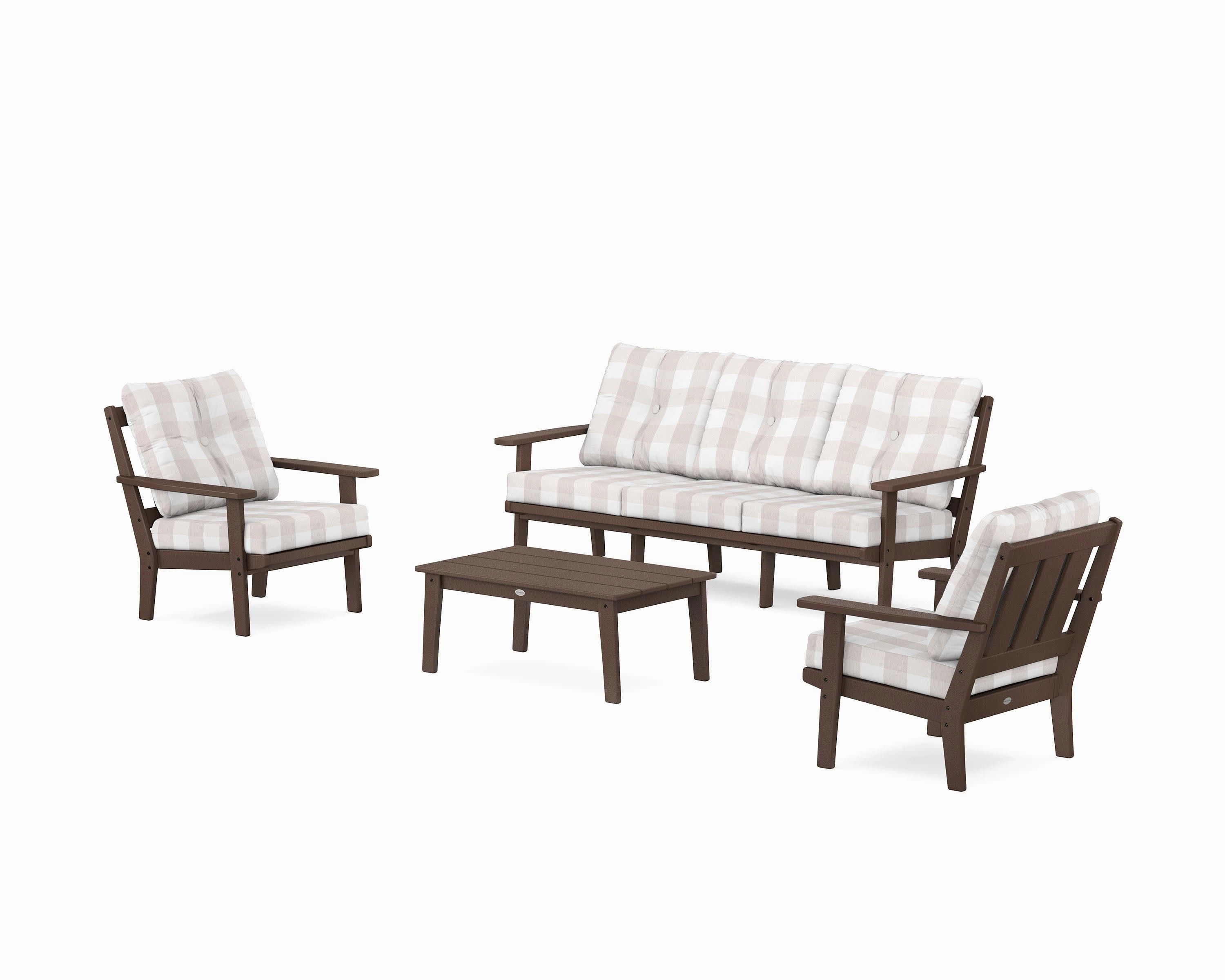 Oxford 4-Piece Deep Seating Set with Sofa